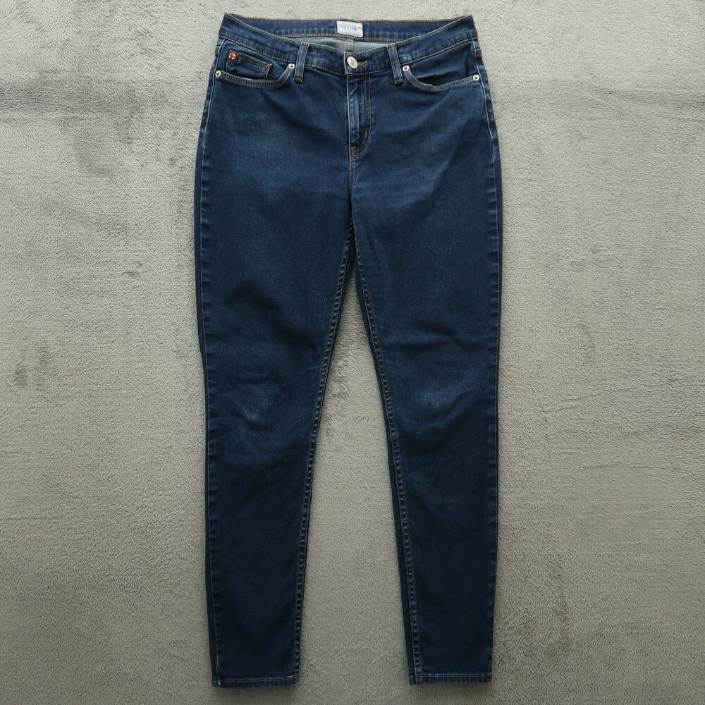 Hudson Jeans Women's Size 29 Blue Mid-Rise Natalie Super Skinny Denim 29" Inseam